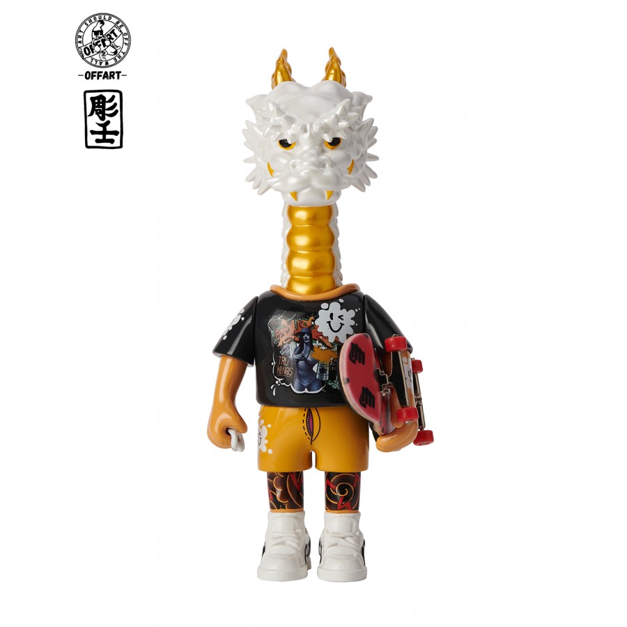 OFFART X人中之龍ｘ鐵牛-白精汁龍
